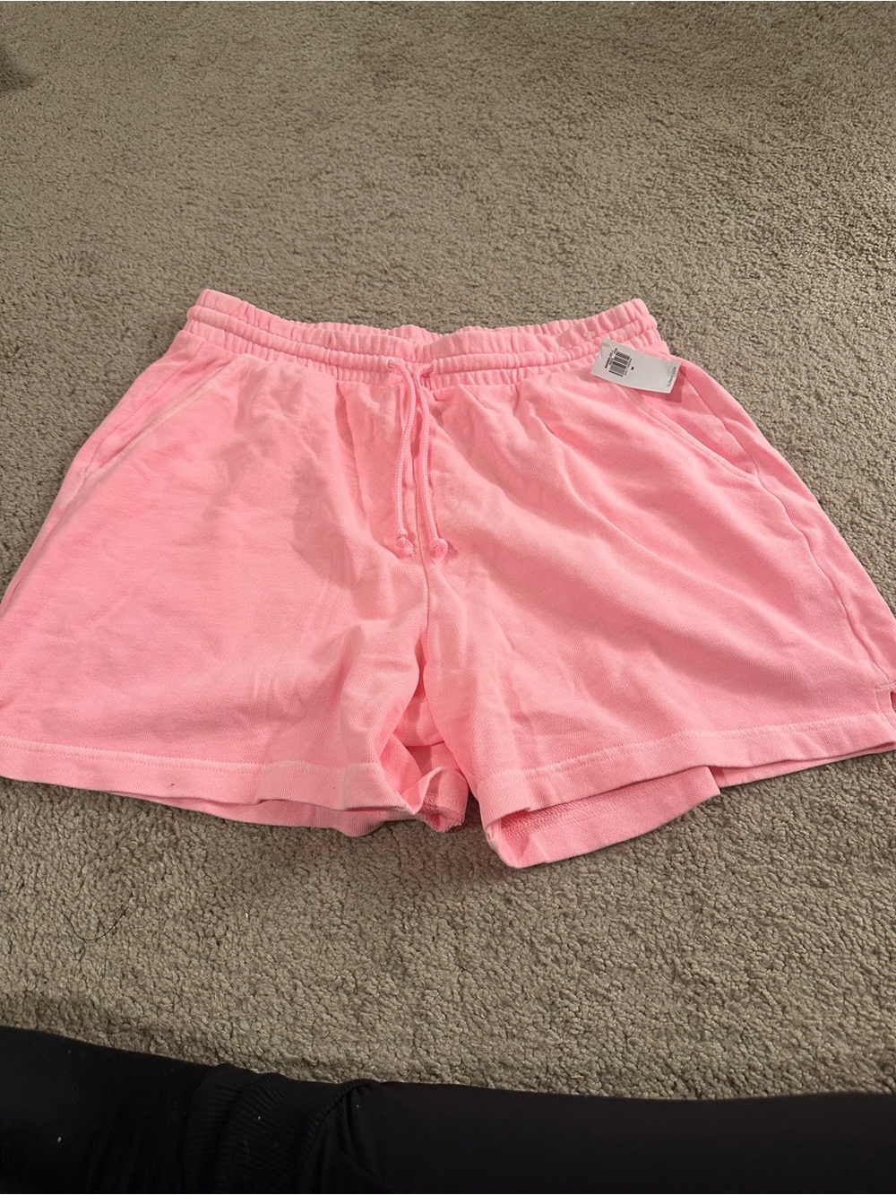Old Navy Light Pink Drawstring Athletic Shorts